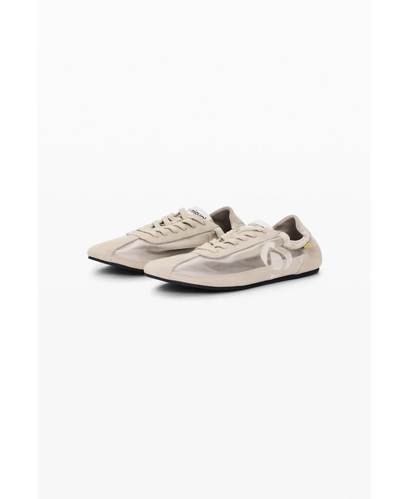 Desigual Women's Retro Leather Sneakers
