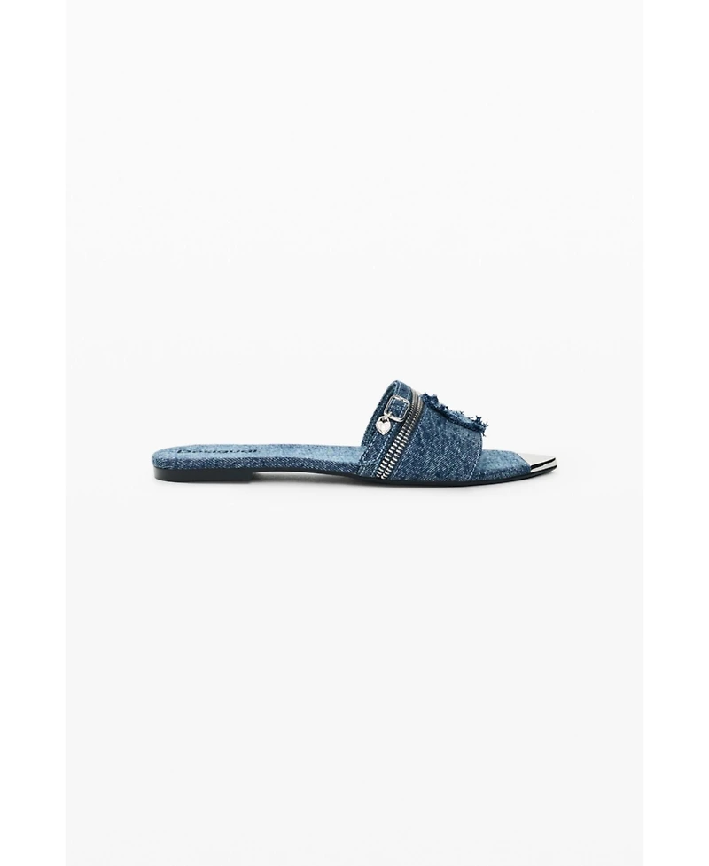 Desigual Women's Flat Denim Sandal