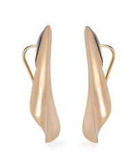 Pre-Owned Tiffany & Co Rose Gold Elsa Peretti Small Model High Tide Earrings