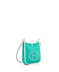 Pre-Owned HERMES Tpm Neo Evelyne Bag Toile and Leather
