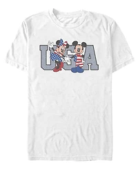 Fifth Sun Men's Usa Duo Graphic T-Shirt