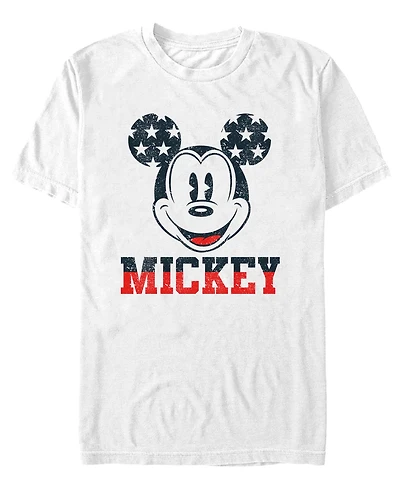 Fifth Sun Men's Mickey Star Ears Graphic T-Shirt