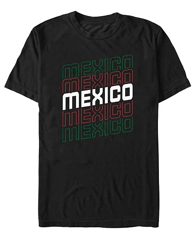 Fifth Sun Men's Mexico Stack Graphic T-Shirt