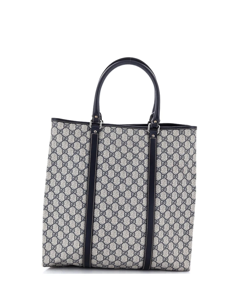 Pre-Owned Gucci Large Joy Tote Gg Coated Canvas with Leather