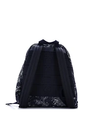 Pre-Owned Gucci Zip Front Pocket Backpack Camouflage Gg Denim