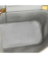 Pre-Owned Bottega Veneta Mini Vanity Case on Strap Intrecciato Leather
