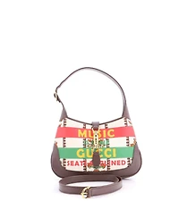 Pre-Owned Gucci Small 100 Jackie 1961 Hobo Limited Edition Canvas