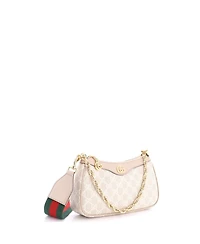 Pre-Owned Gucci Small Ophidia Charm Shoulder Bag Gg Coated Canvas