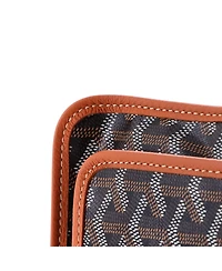 Pre-Owned Goyard Plumet Clutch Wallet Printed Coated Canvas