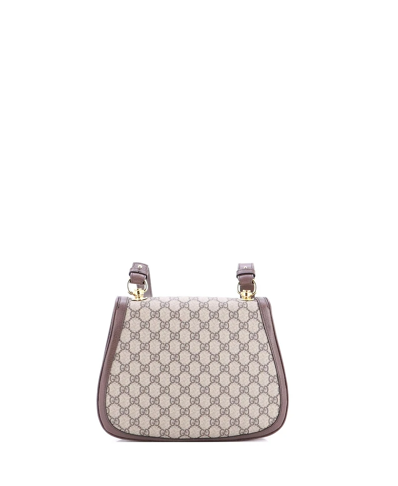 Pre-Owned Gucci Medium Blondie Nm Top Handle Bag Gg Coated Canvas