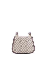 Pre-Owned Gucci Medium Blondie Nm Top Handle Bag Gg Coated Canvas