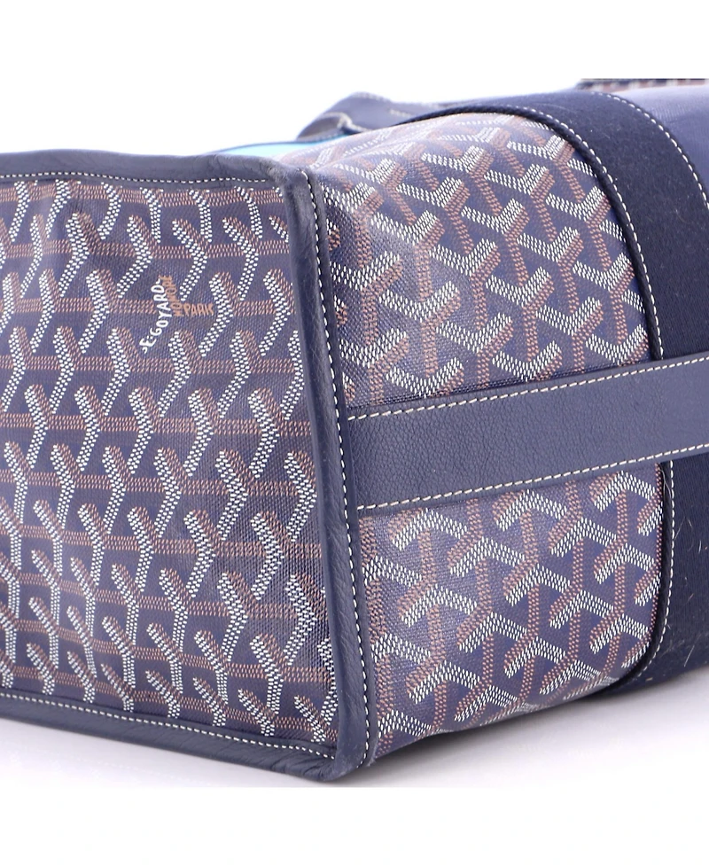 Pre-Owned Goyard Mm Villette Tote Printed Coated Canvas
