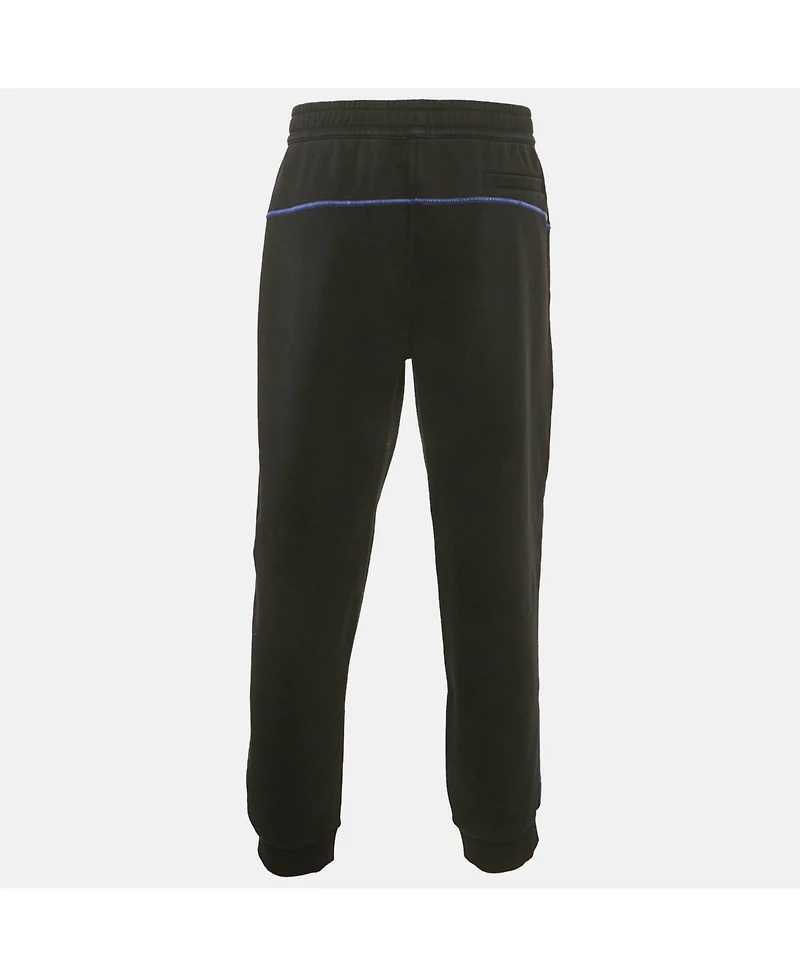 Pre-Owned Burberry Men's Logo Terry Applique Cotton Joggers