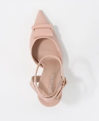 Berness Women's Cindee Patent Buckle Stiletto Pumps