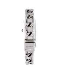 Pre-Owned HERMES Nantucket Quartz Watch in Stainless Steel with Aventurine Dial and Diamond Markers 17mm