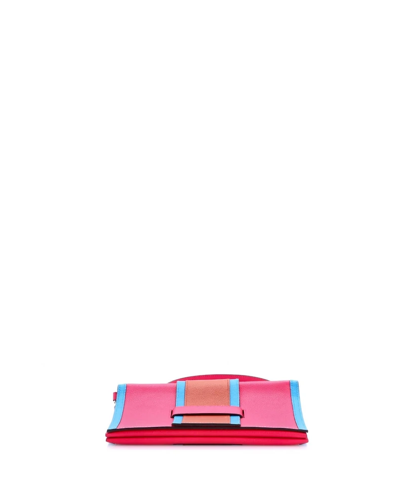 Pre-Owned HERMES H Passant Clutch Shoulder Bag Evercolor