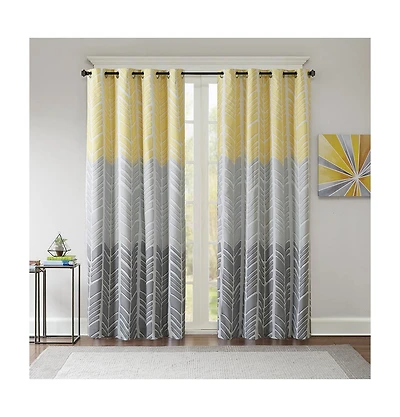 Avobird Printed Total Blackout Curtain Panel