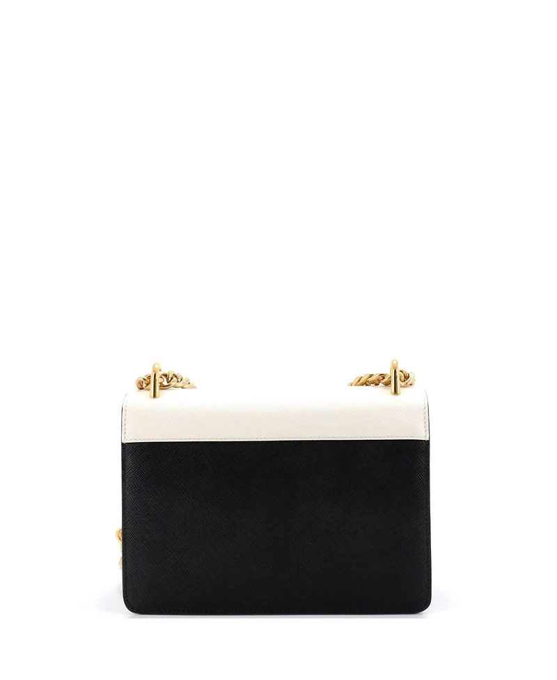 Pre-Owned Prada Small Chain Flap Bag Saffiano Leather