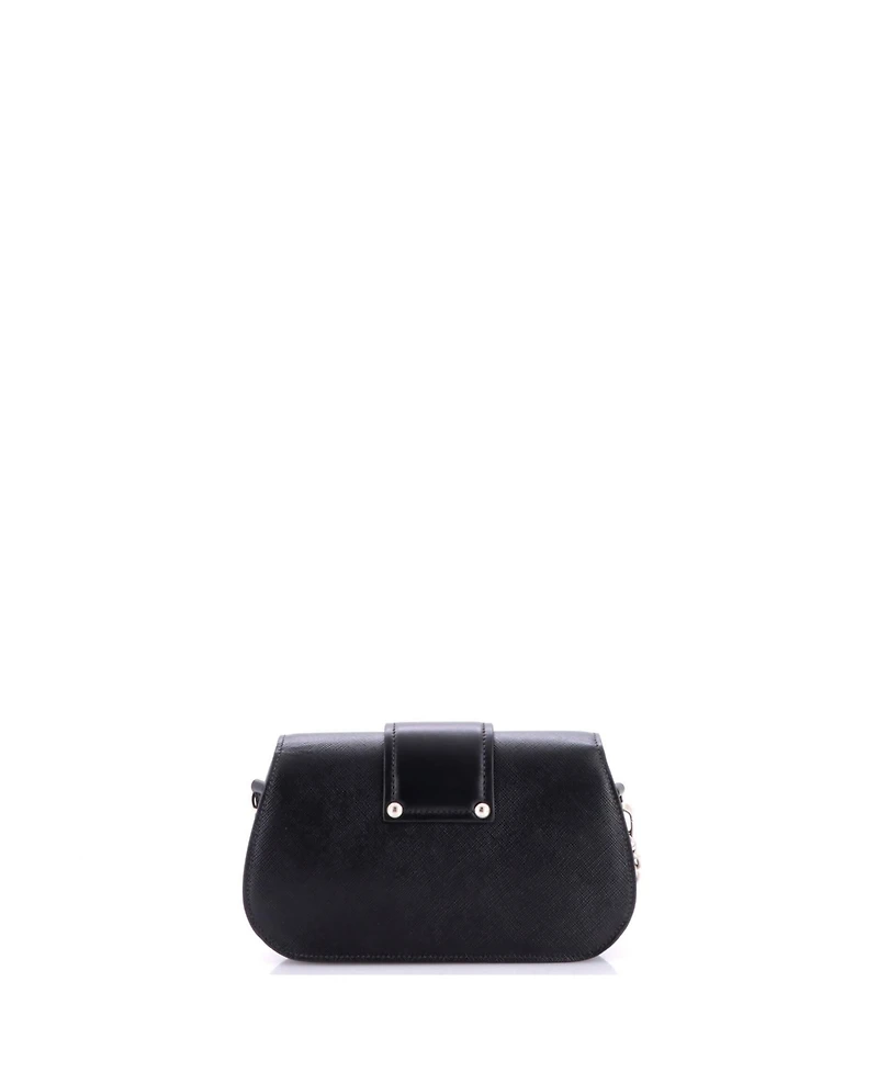 Pre-Owned Prada Mini Sidonie Shoulder Bag City Calf with Saffiano