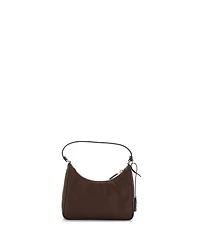 Pre-Owned Prada Mini Re-Edition 2005 Hobo Tessuto with Saffiano Leather