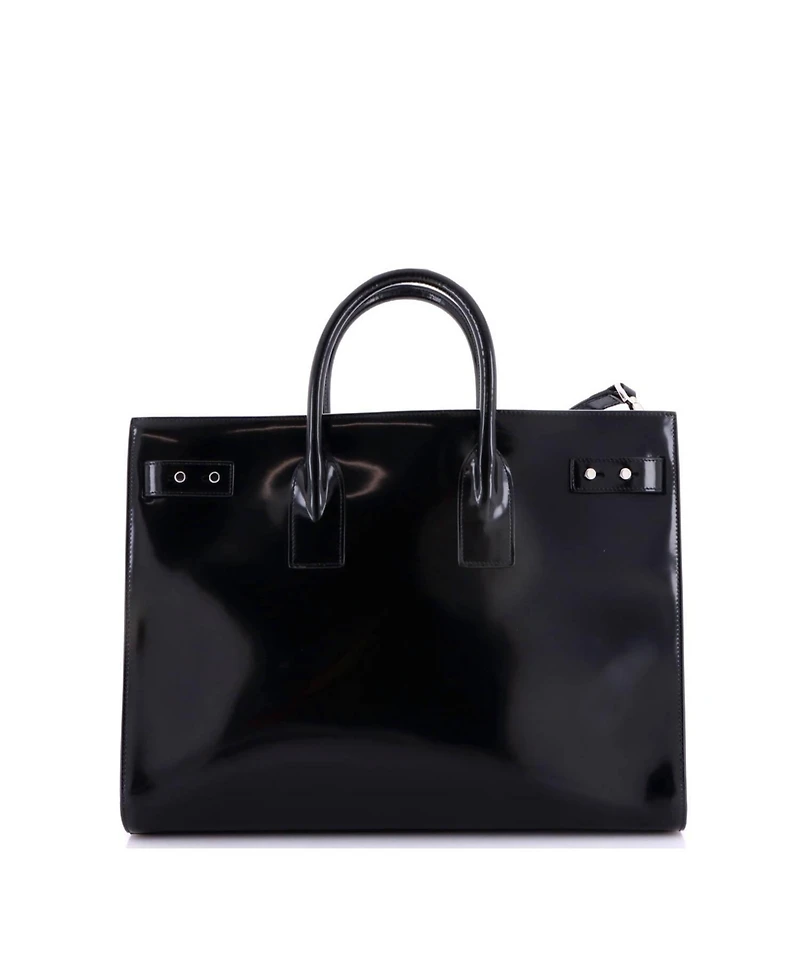 Pre-Owned Saint Laurent Large Sac de Jour Thin Bag Patent