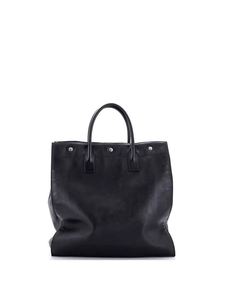 Pre-Owned Saint Laurent Tall Rive Gauche Shopper Tote Leather