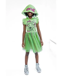 Teenage Mutant Ninja Turtles Raphael Girls' (5-12) Sleeveless Cosplay Dress