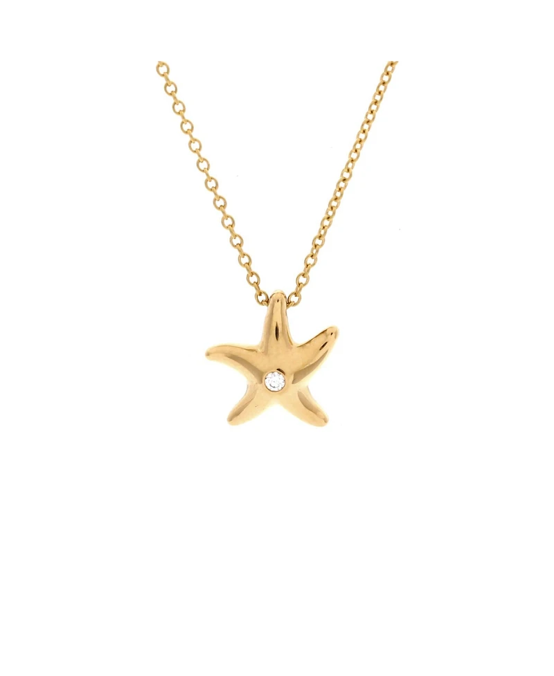 Pre-Owned Tiffany & Co Vintage Starfish Pendant Necklace