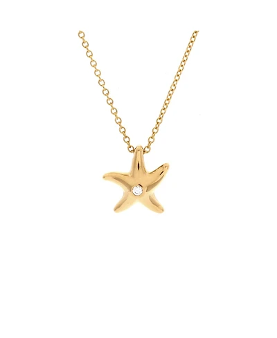 Pre-Owned Tiffany & Co Vintage Starfish Pendant Necklace