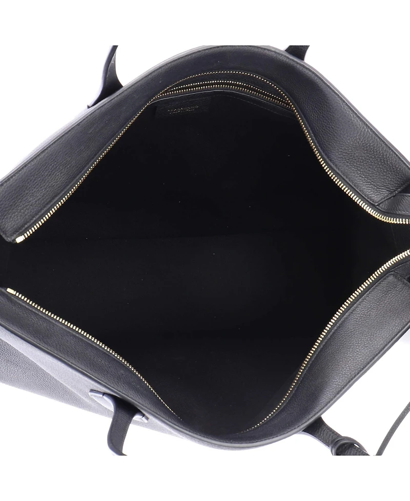 Pre-Owned Salvatore Ferragamo Large Fold Side Star Tote Leather