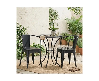 sumyeg Modern 3-Piece Patio Bistro Set