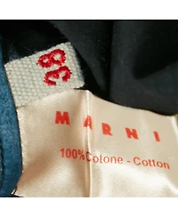 Pre-Owned Marni Women's Printed Cotton Pencil Skirt