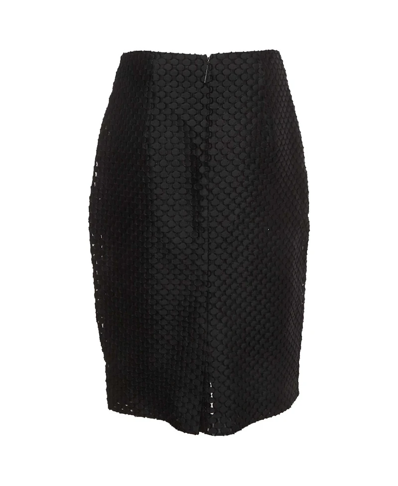 Pre-Owned Burberry Women's Synthetic Fil Coupandeacute Pencil Skirt