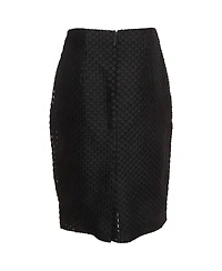 Pre-Owned Burberry Women's Synthetic Fil Coupandeacute Pencil Skirt