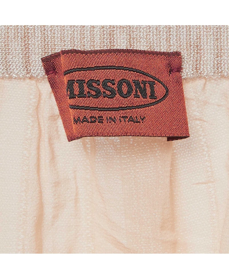 Pre-Owned Missoni Women's Stretch Knit Flared Midi Skirt