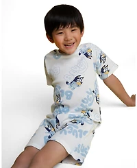 Bluey Little Boy's (5-8) 2-Piece T-Shirt and Shorts Set