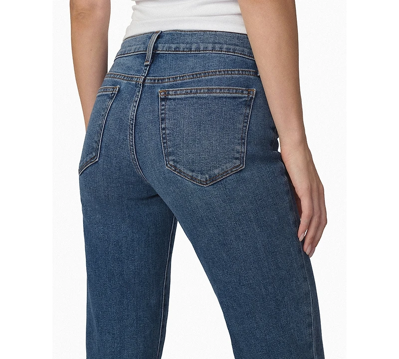 Joe's Jeans Women's The Romy Mid-Rise Straight