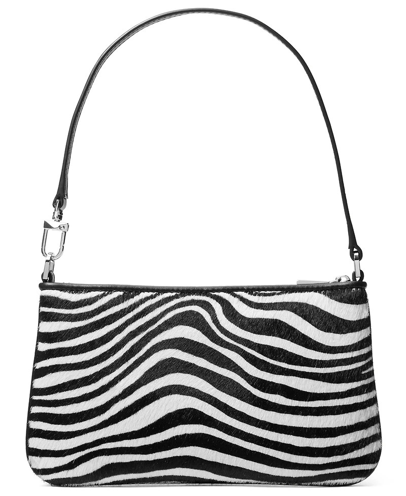 Michael Michael Kors Silver-Tone Hardware Convertible Wristlet