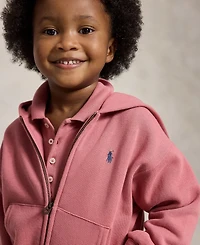 Polo Ralph Lauren Girls' 2T-6X Long-Sleeve Full-Zip Hoodie