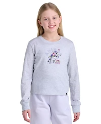 adidas Girls' 8-16 Long-Sleeve T-Shirt