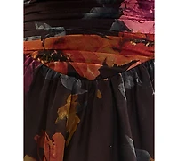 City Studios Juniors' Sweetheart Neck Strapless Fit and Flare Dress