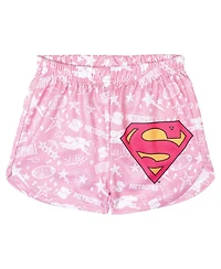 Justice League Supergirl Toddler Girls' 2T- 4T Athletic Tank Top and Shorts Set