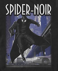 Fifth Sun Men's Spider-Man Noir City T-Shirt