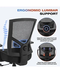 Streamdale Furniture Big and Tall 600lbs Ergonomic Mesh Office Chair with Lumbar Support