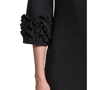 Jessica Howard Women's Crew Neck Shift Dress