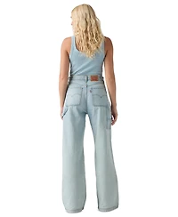 Levi's Women's Cinch-Waist Carpenter Lightweight Baggy Jeans