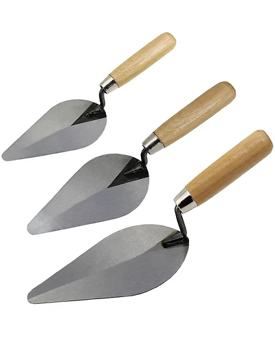 Xdovet Brick Trowel Set Wood Handle Masonry Tool