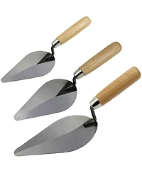Xdovet Brick Trowel Set Wood Handle Masonry Tool