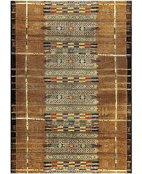 Liora Manne' Marina Tribal Stripe 7'10" x 9'10" Outdoor Area Rug
