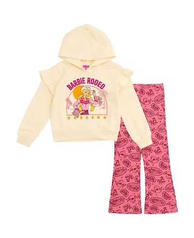 Barbie Toddler Girls' 2-Piece Fleece Hoodie and Leggings Set